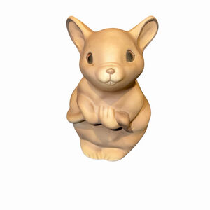 Vtg Artaffects ‘90 Mollie Mouse Holding Tail Porcelain Ceramic Figure Grannycore